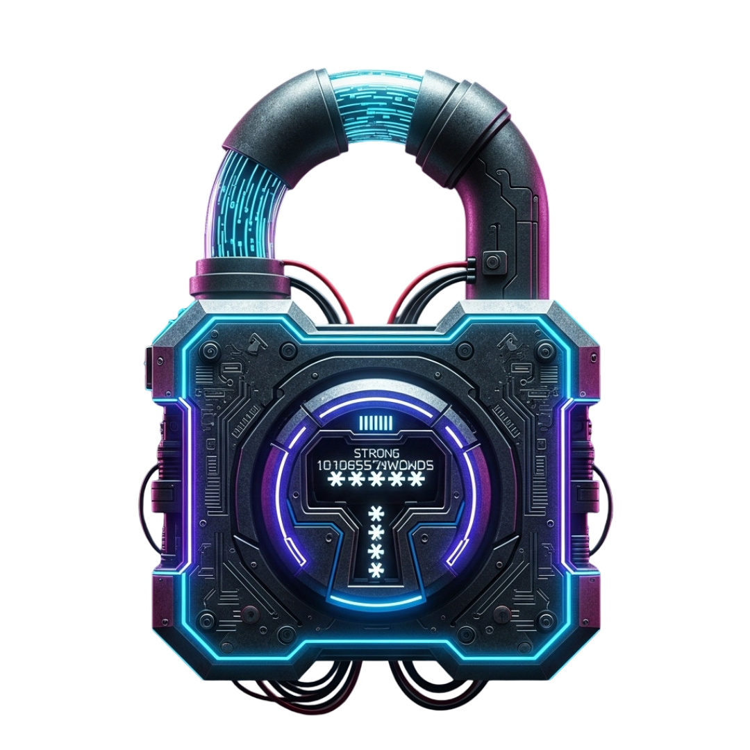 Cadeado Cyberpunk